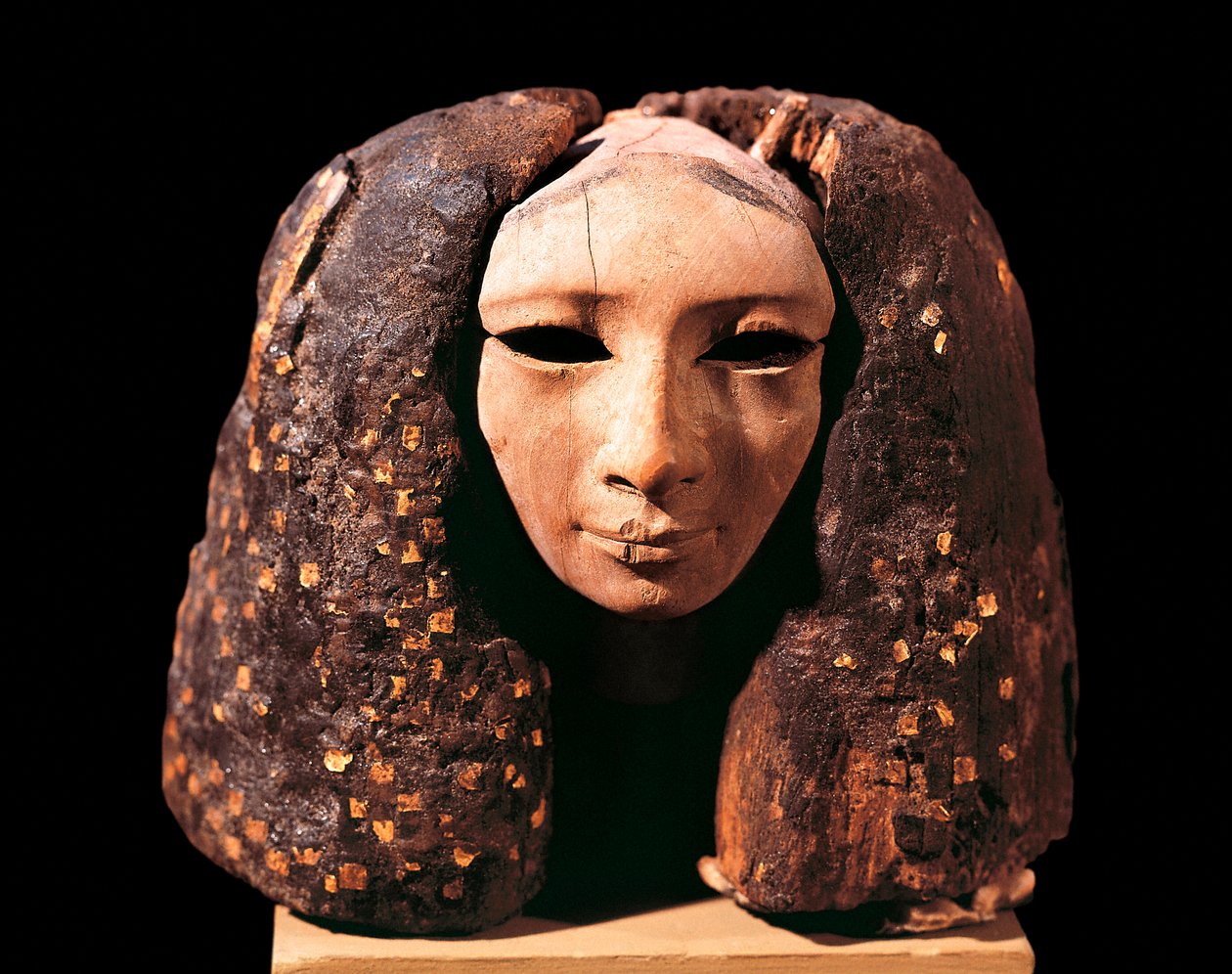 صورة لأميرة ، من ليشت ، المملكة الوسطى ، الأسرة الثانية عشرة (خشب) بواسطة الأسرة الثانية عشرة المصرية