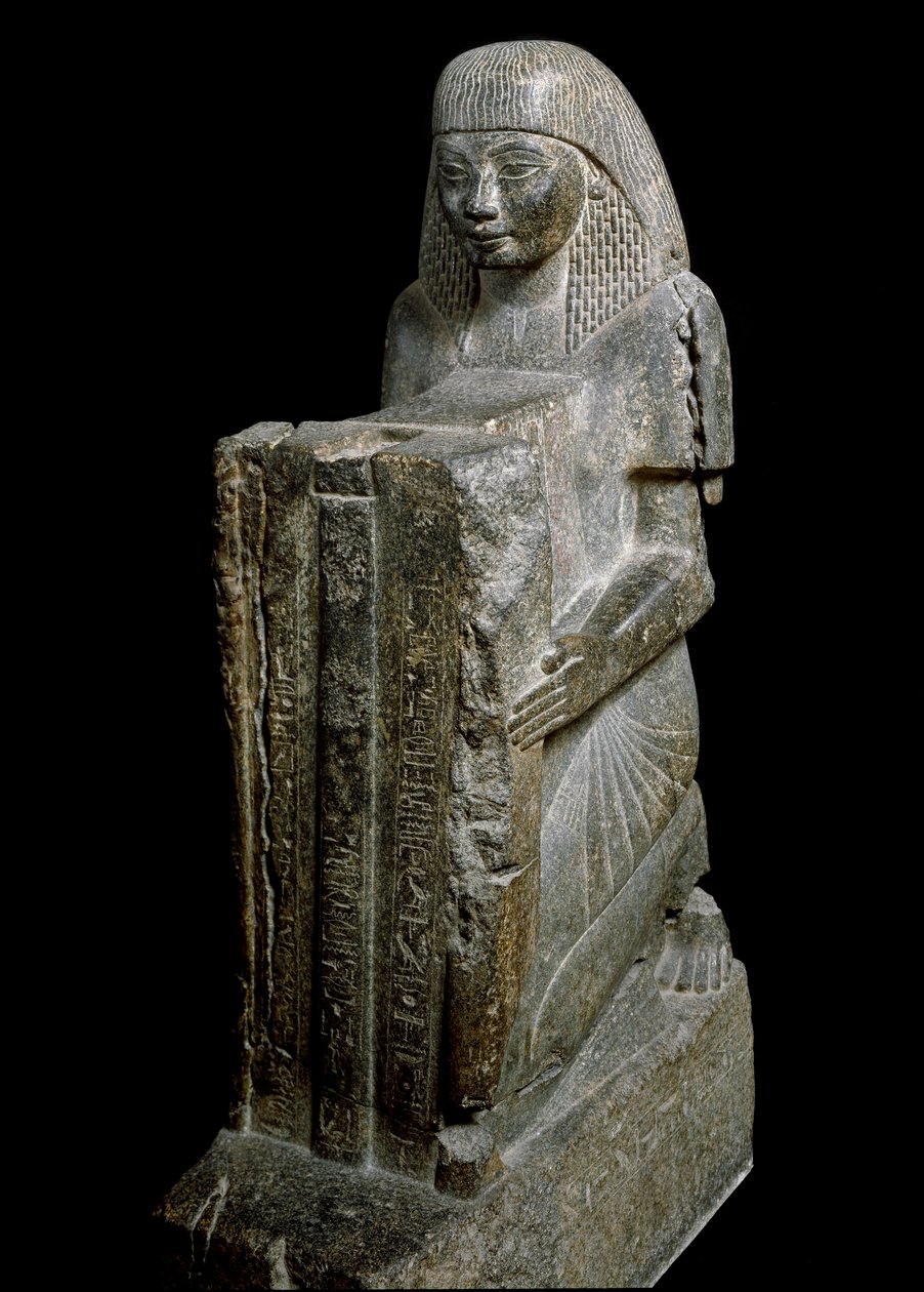 المصري القديم: بتاحمس (أو بتاحمس ، بتاحموس) ، المشرف على الفرعون أمنحتب الثالث (أو أمينوفيس) 1390-1352 ق. الأسرة الثامنة عشر. فلورنسا ، المتحف الأثري بواسطة الأسرة الثامنة عشر المصرية