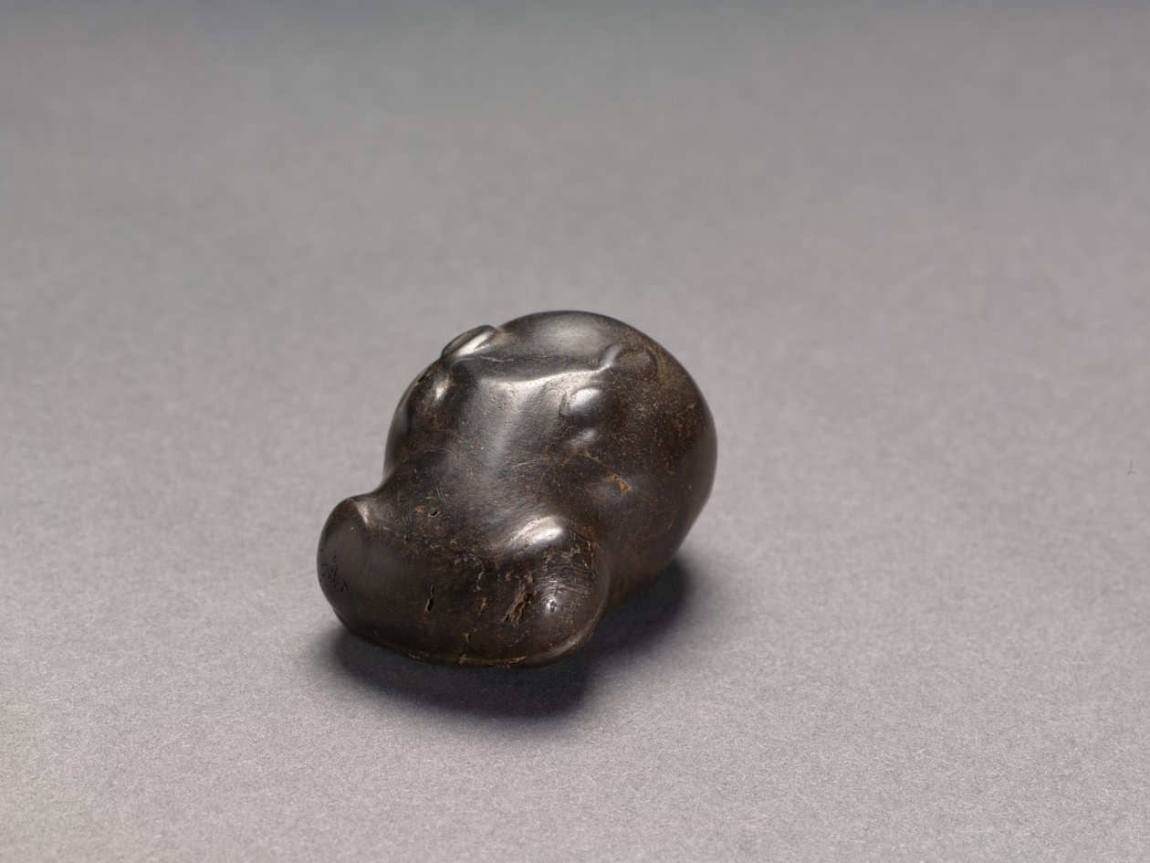 الوزن على شكل رأس فرس النهر ، c.1540-1296 قبل الميلاد بواسطة الأسرة الثامنة عشر المصرية