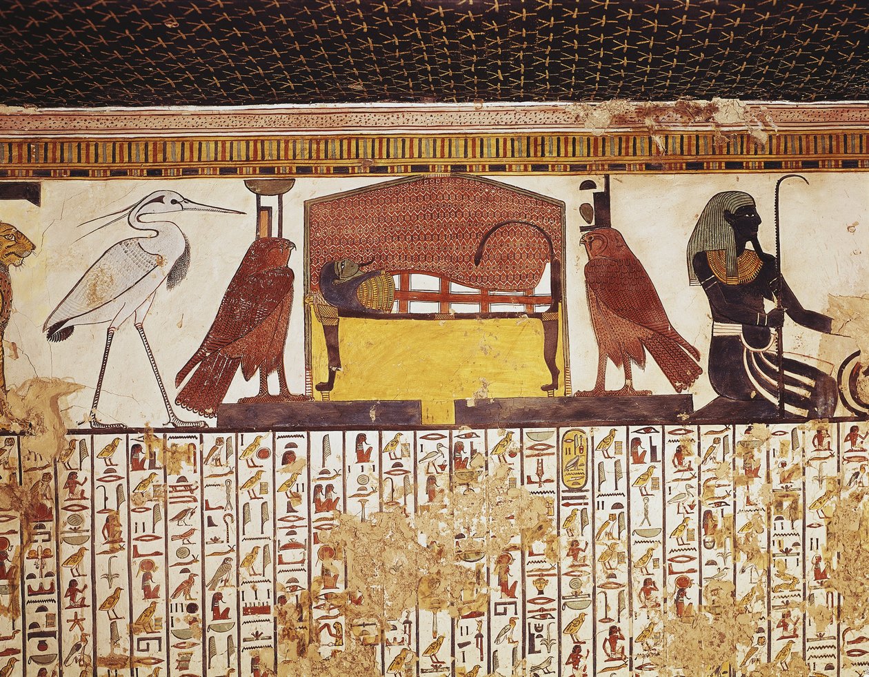 Egypt, Luxor, Ancient Thebes, Valley of Queens, Tomb of Nerfertari بواسطة الأسرة المصرية التاسعة عشرة