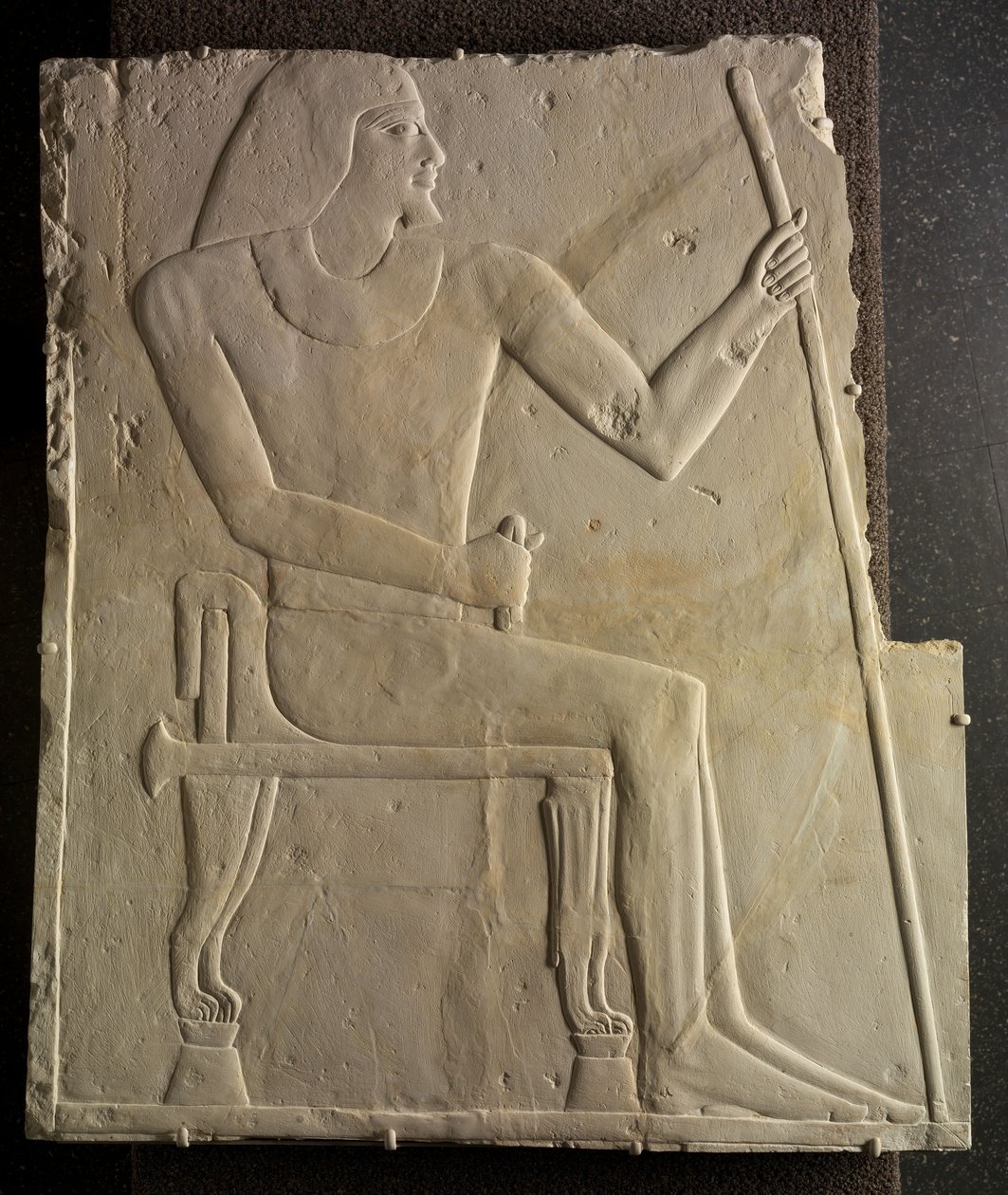 نقش جالس نيانكنسوت ، من سقارة ، c.2311-2281 قبل الميلاد بواسطة الأسرة المصرية السادسة