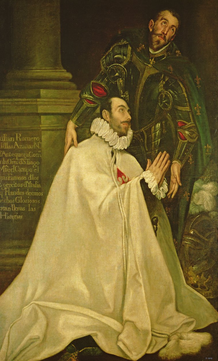 جوليان روميرو دي لاس أزاناس مع سانت جوليان ، 1587-1597 بواسطة إل جريكو