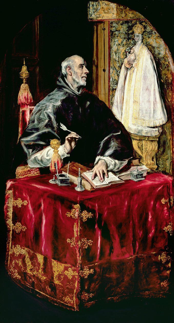 سانت إلديفونسوس ، 1597-1603 بواسطة إل جريكو