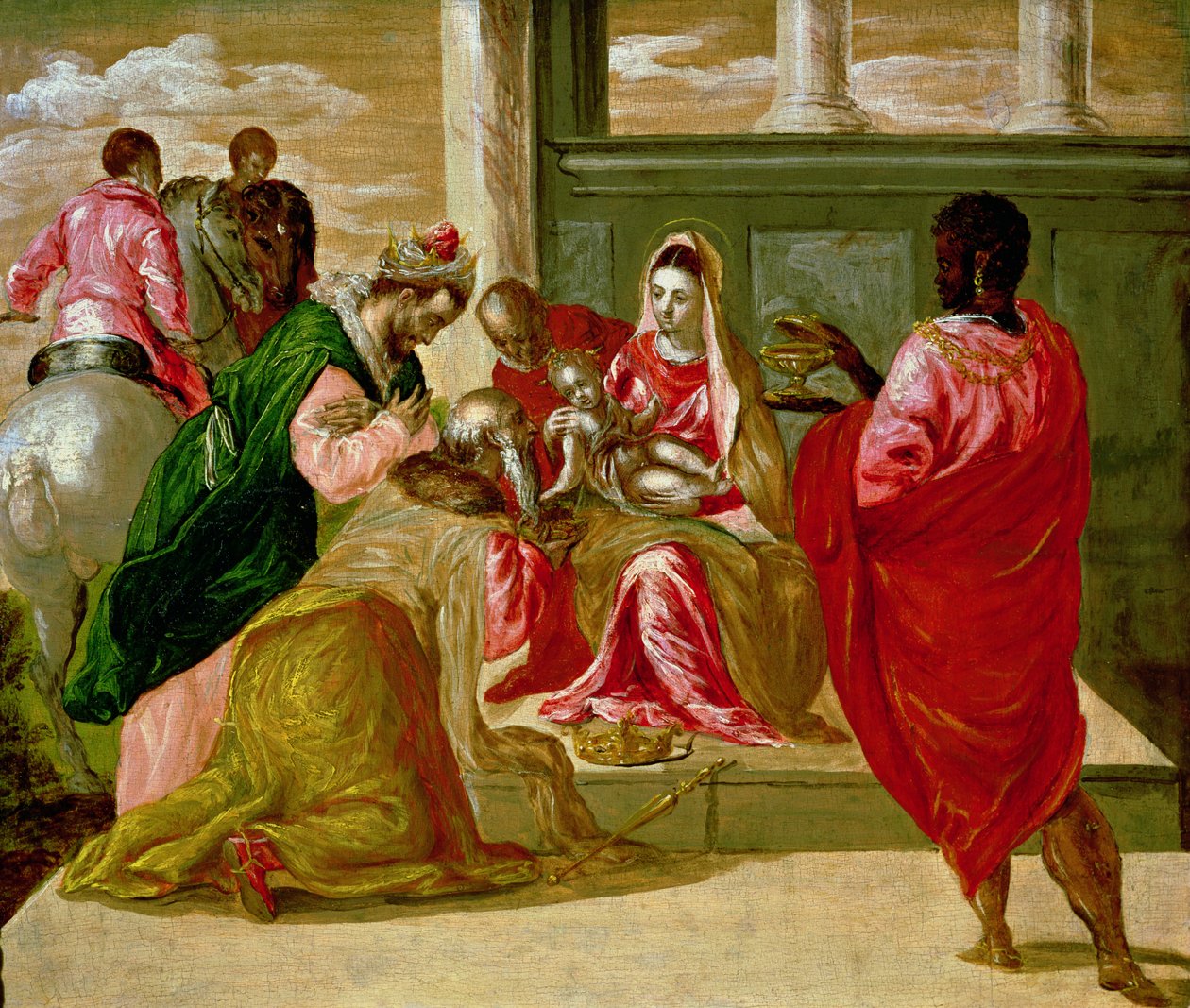 عشق المجوس ، 1567-1570 بواسطة إل جريكو