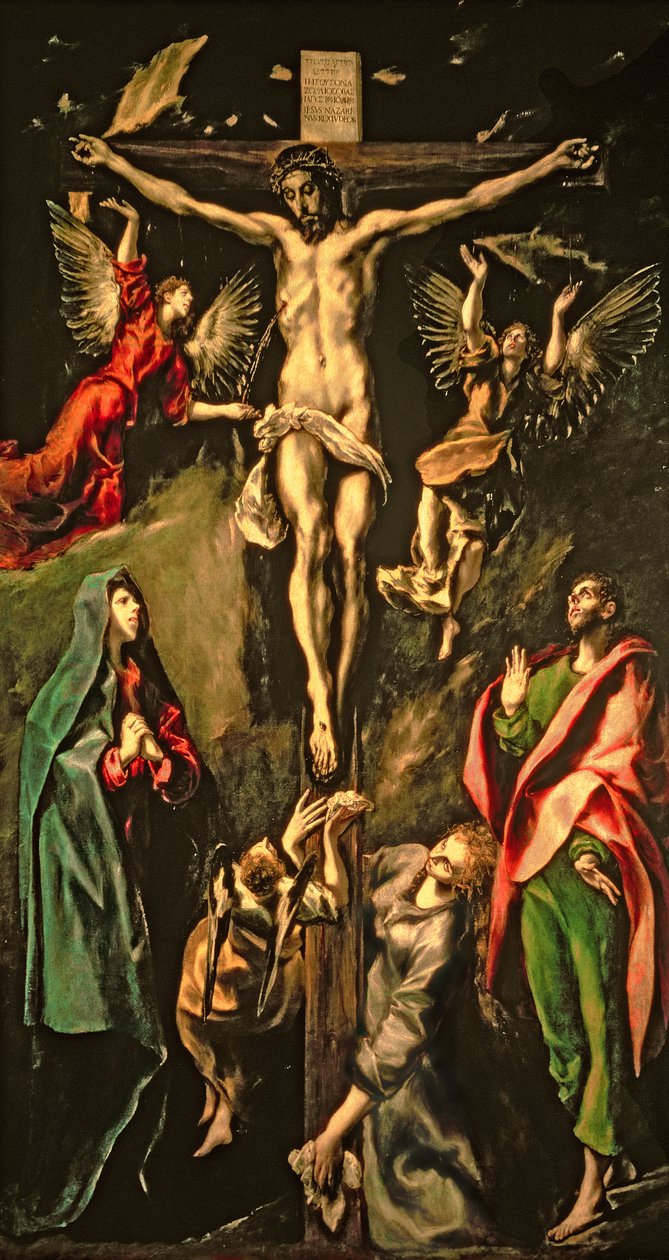 الصلب ، c.1584-1600 بواسطة إل جريكو