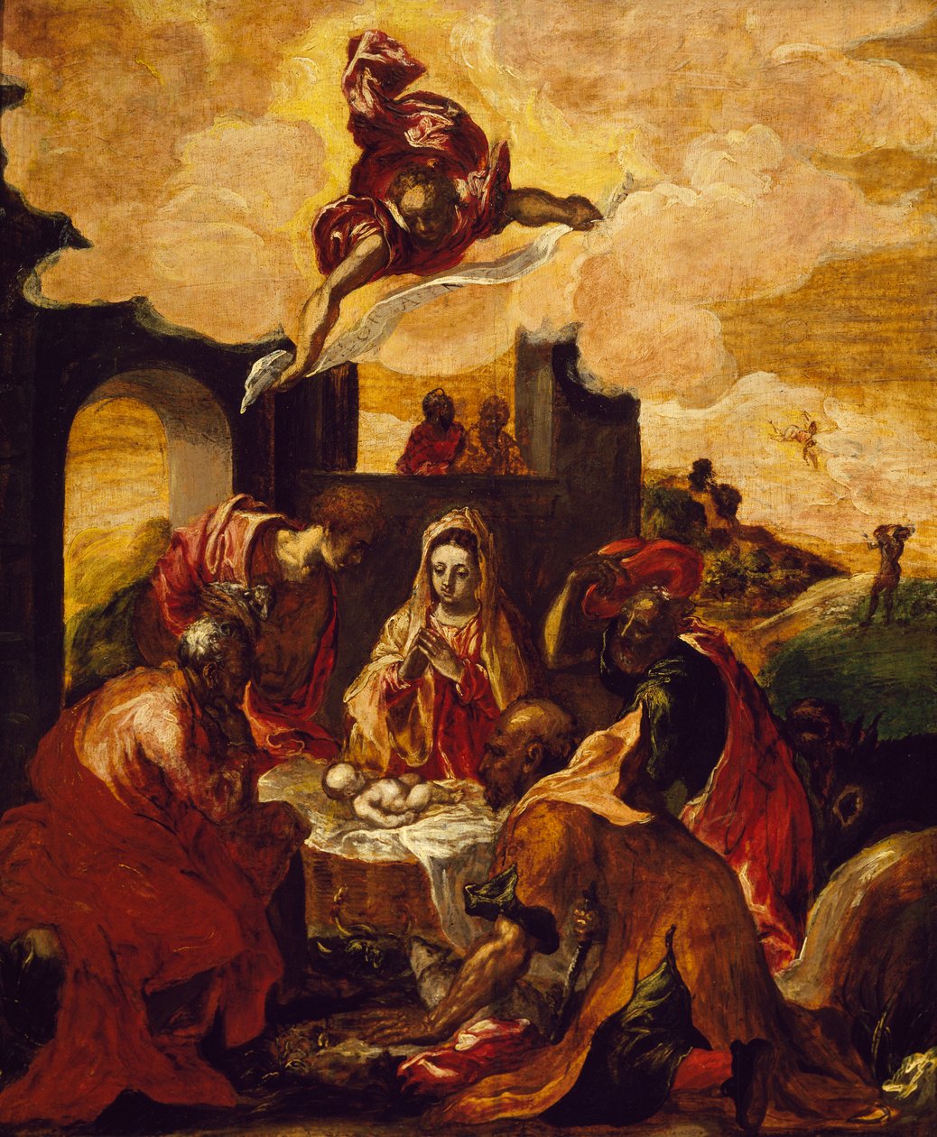 عبادة الرعاة بواسطة إل (1541-1614) جريكو