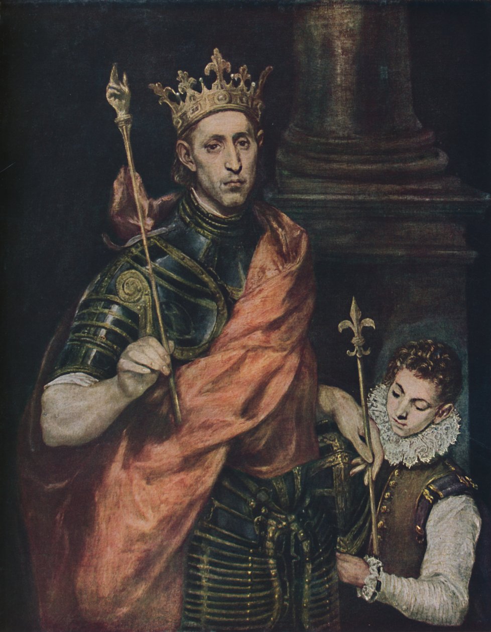 سانت لودفيج ، سانت لويس ، c1585-1590 ، 1938 بواسطة إل جريكو