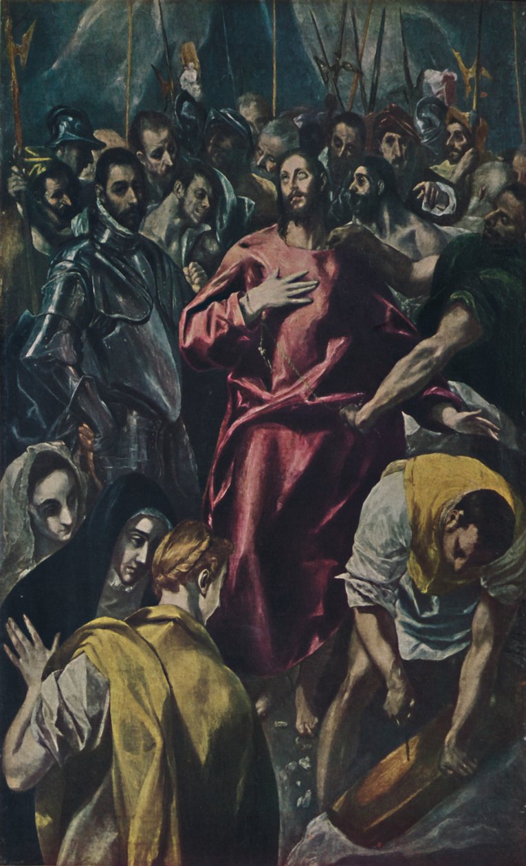 Espolio Entkleidung Christi. ، تجريد المسيح ، c1577-1579 ، 1938 بواسطة إل جريكو