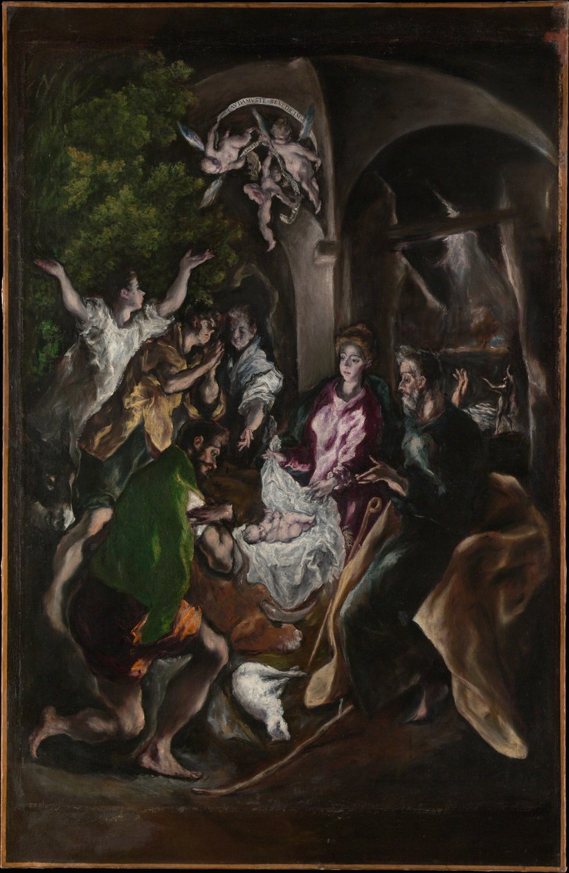 عشق الرعاة ، c.1605-10 بواسطة إل جريكو