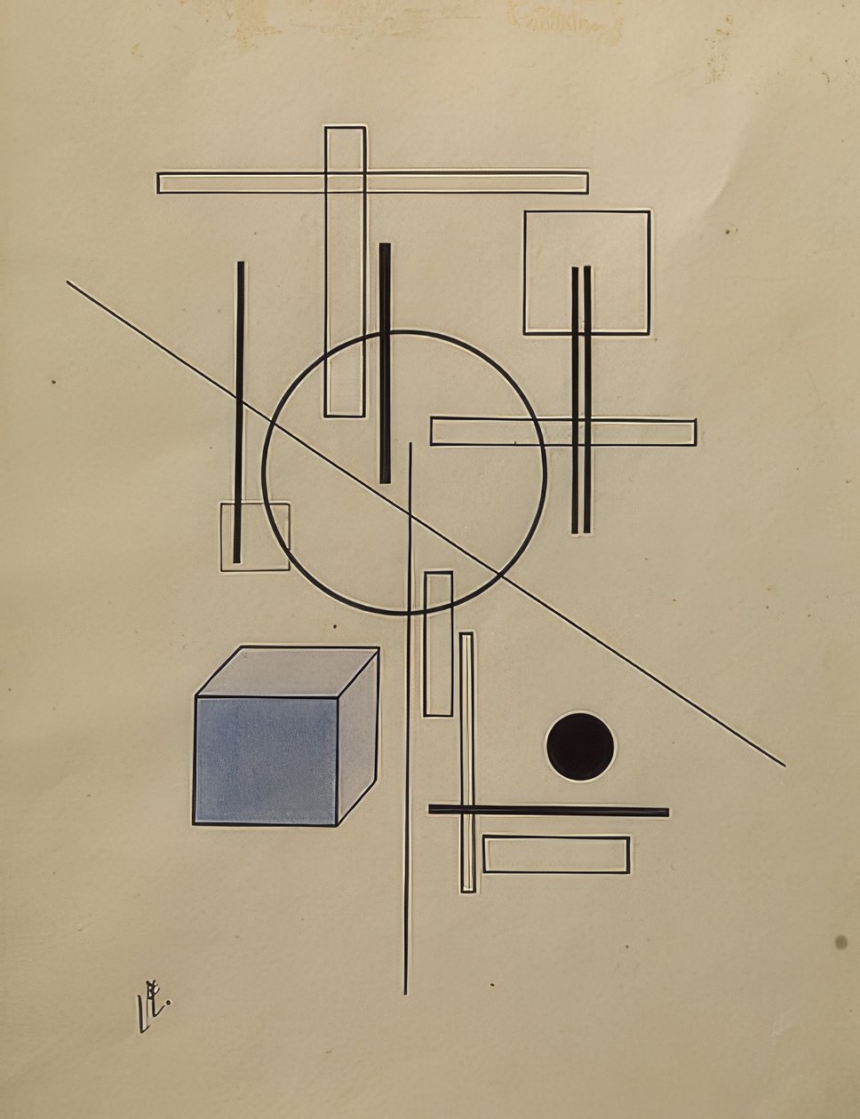 تكوين. 1920 بواسطة اليعازر ماركويتش ليسيتسكي