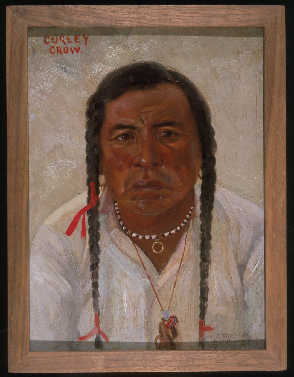 Curley (Ashishishe) 1897 (زيت على قماش) بواسطة إلبريدج آير بوربانك