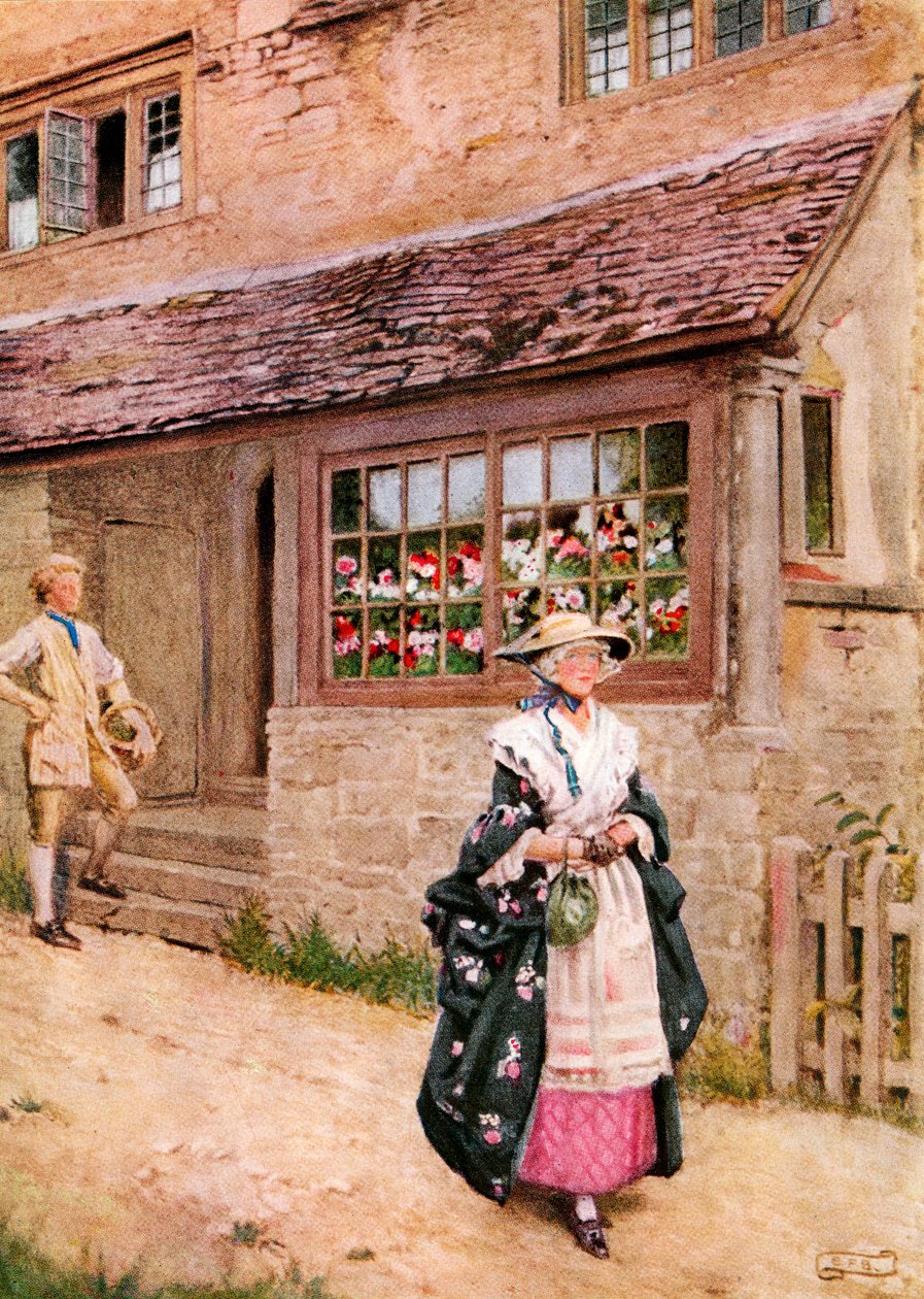 رسم توضيحي للقصيدة O Saw Ye Bonnie Lesley التي كتبها Burns ، من كتاب Palgrave