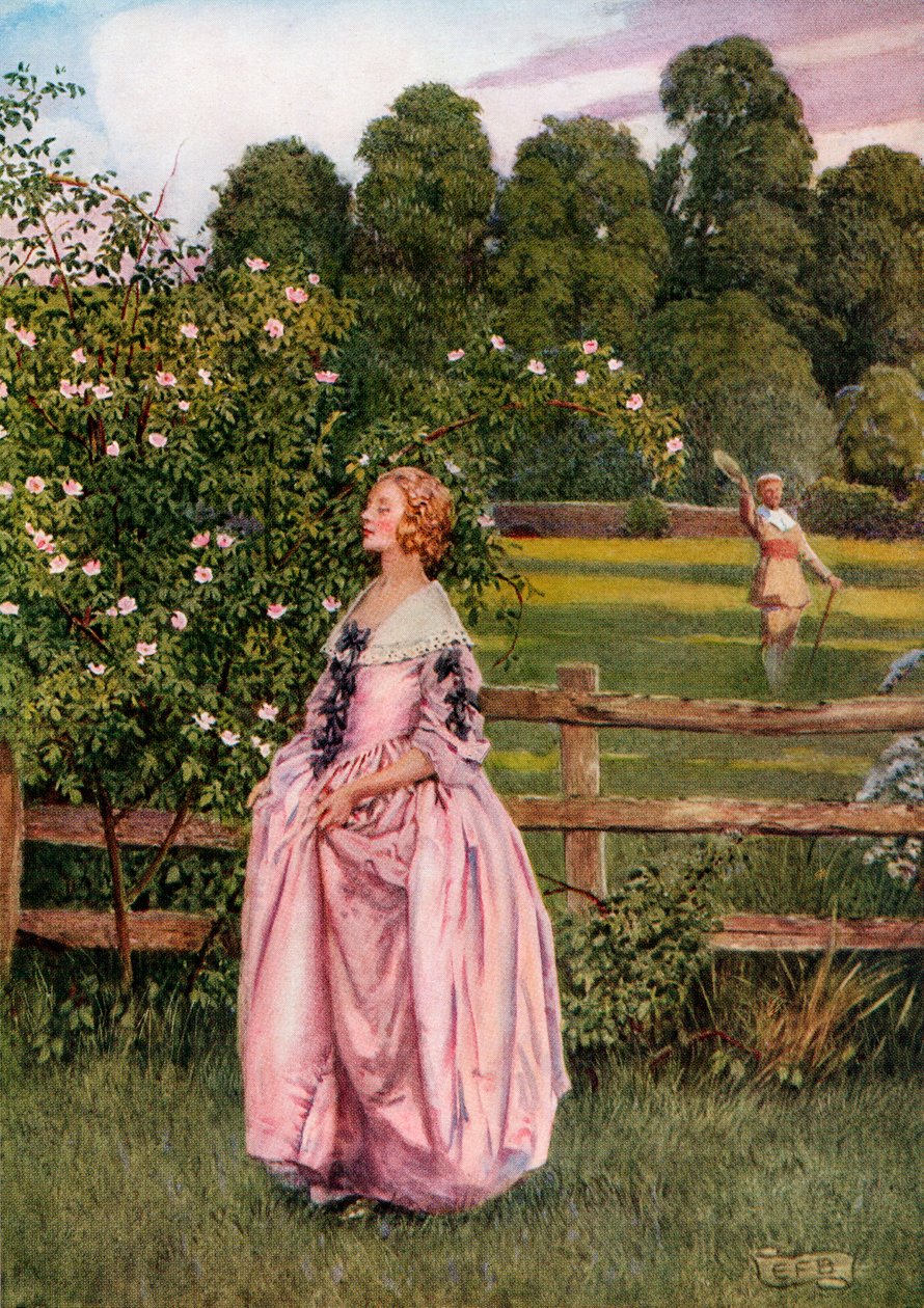 رسم توضيحي لقصيدة The Manly Heart لـ Wither ، من كتاب Palgrave