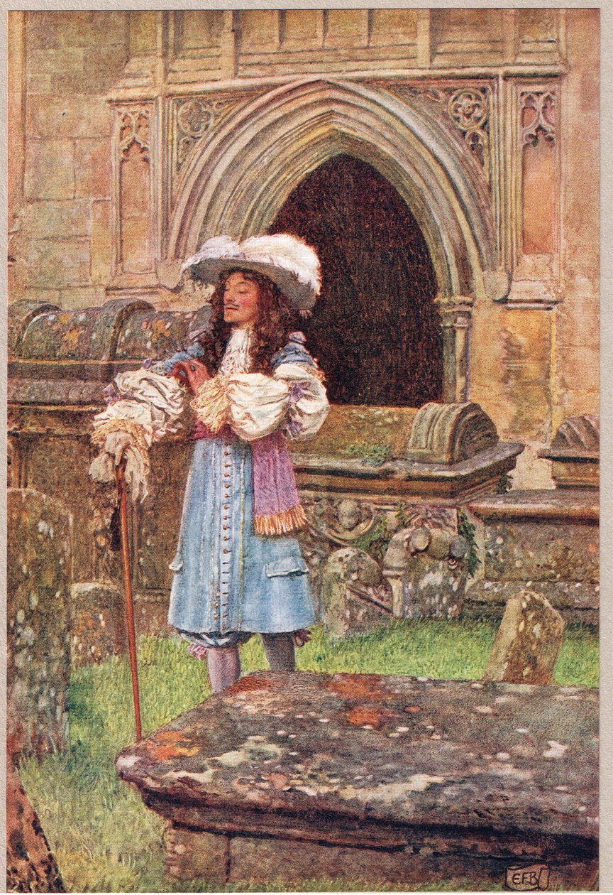 طريقة الحياة ، رسم توضيحي من "كتاب الأغاني والقصص الإنجليزية القديمة" ، الذي نشره Hodder and Stoughton ، حوالي عام 1910 (لون ليثو) بواسطة إليانور فورتسكو بريكديل