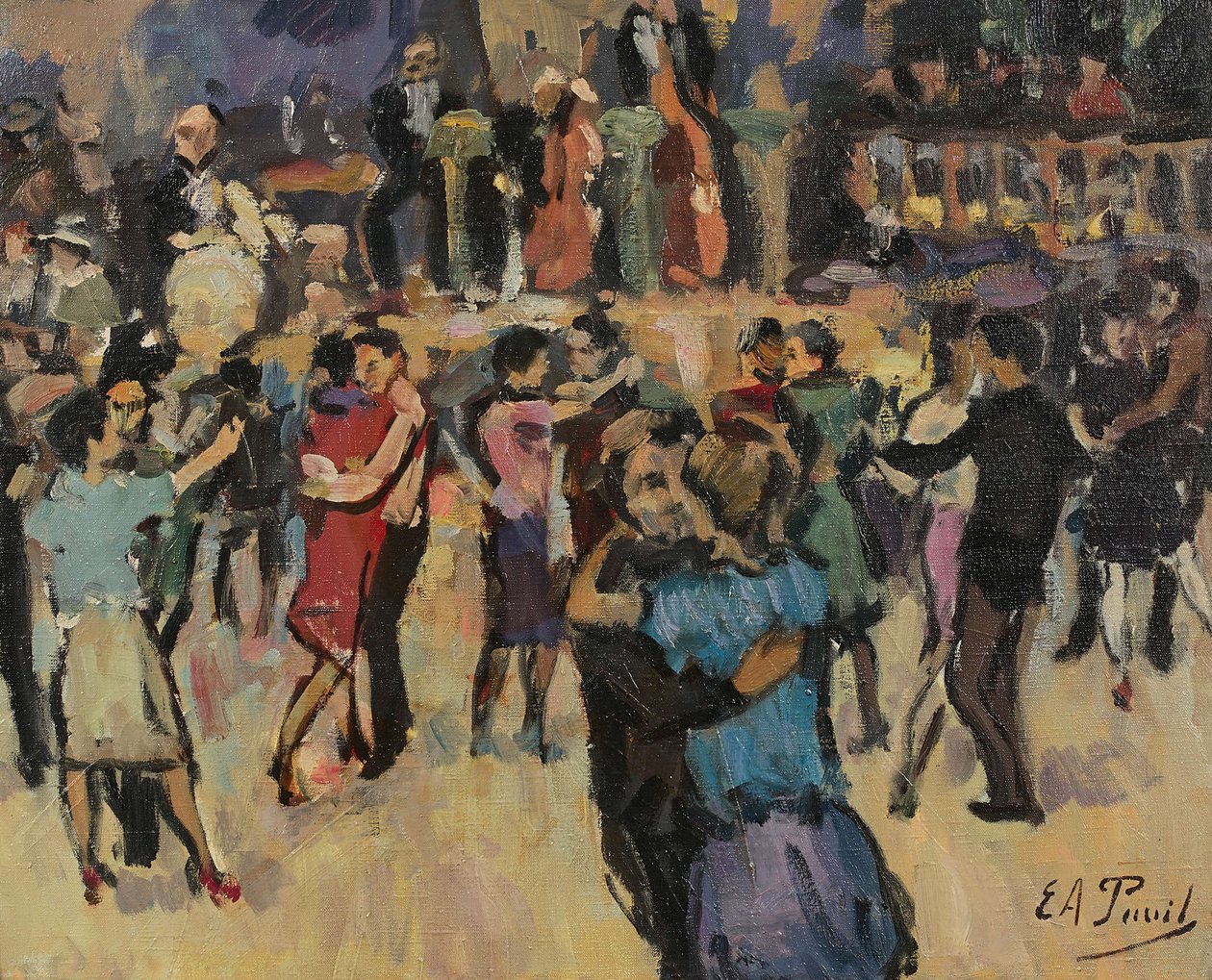 Bal Tabarin.  بواسطة إيلي أناتول بافيل