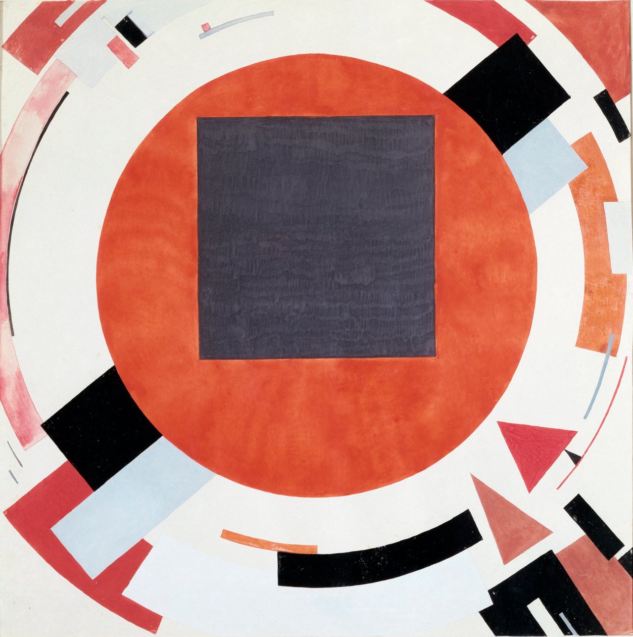 Proun Watercolor بواسطة Lazar Lissitskij dit El Lissitskij (Lissitsky أو Lissitzky أو Lissitzky) (1890-1941) 1924 Stedelijk Van Abbemuseum Eindhoven بواسطة اليعازر ماركويتش ليسيتسكي