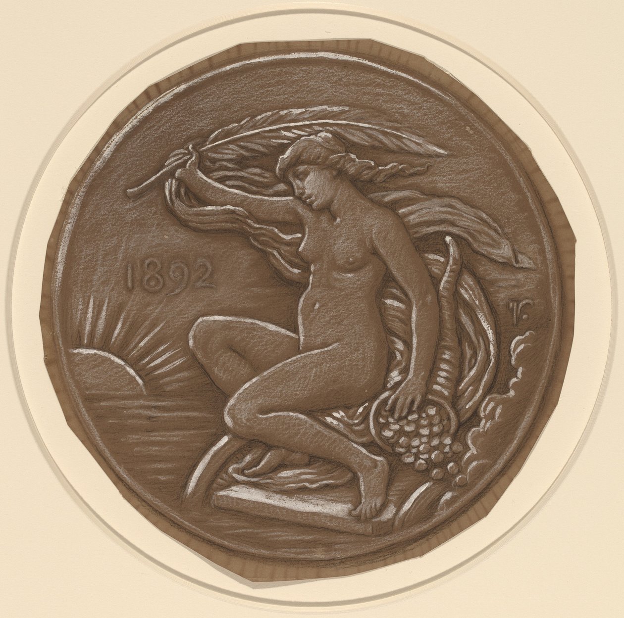 رسم لنجم الحظ ، 1892. بواسطة اليهو فيدر