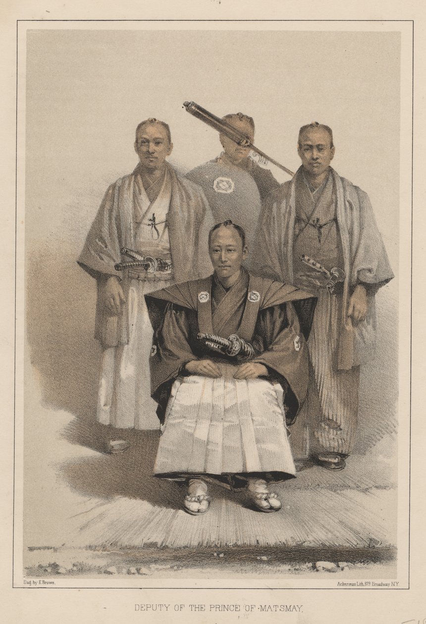 نائب أمير ماتسماي 1885 بواسطة إليفاليت براون
