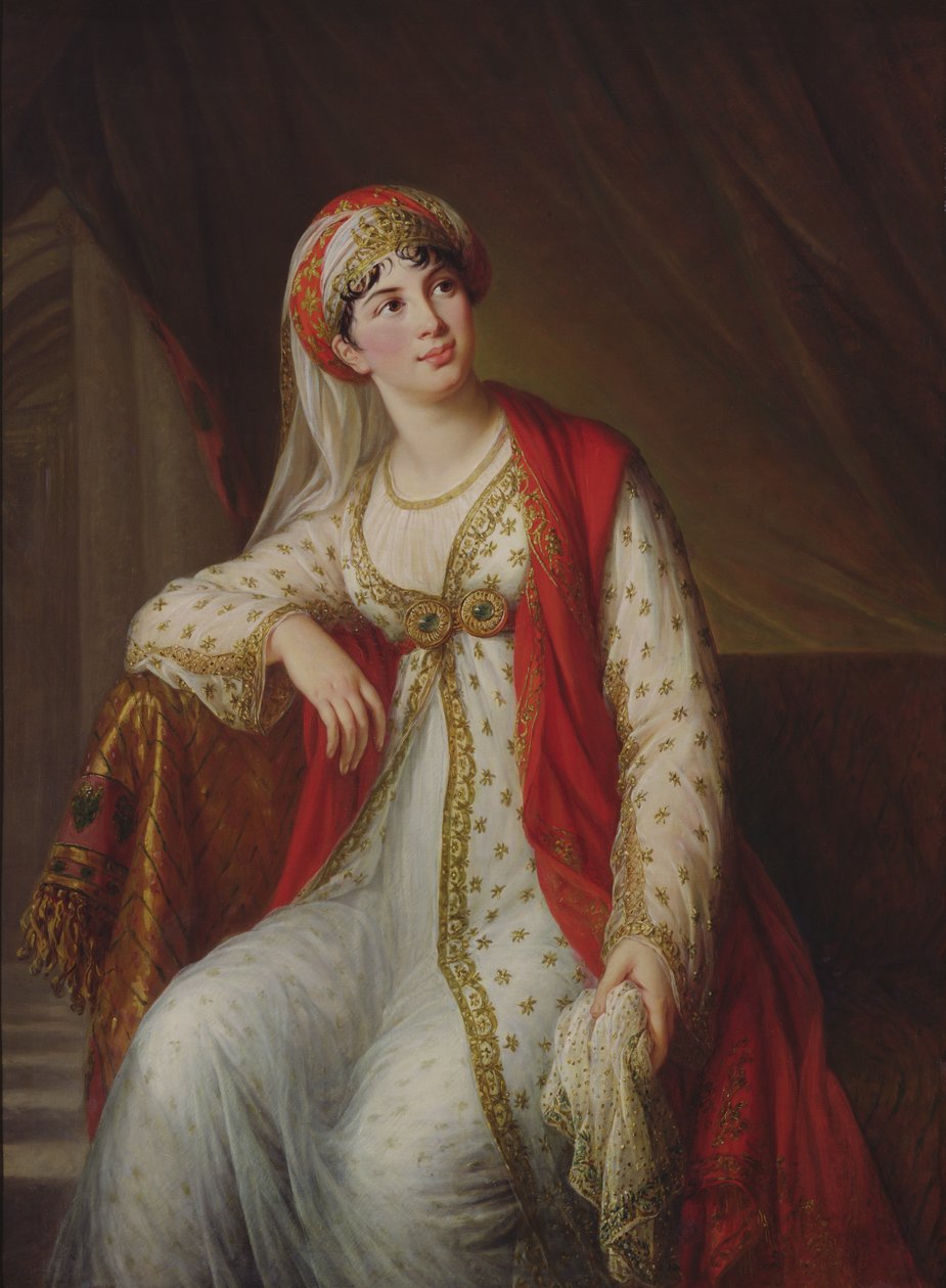 مدام جوزيبينا جراسيني (1773-1850) في دور زائير ، 1805 بواسطة إليزابيث لويز فيجي ليبرون