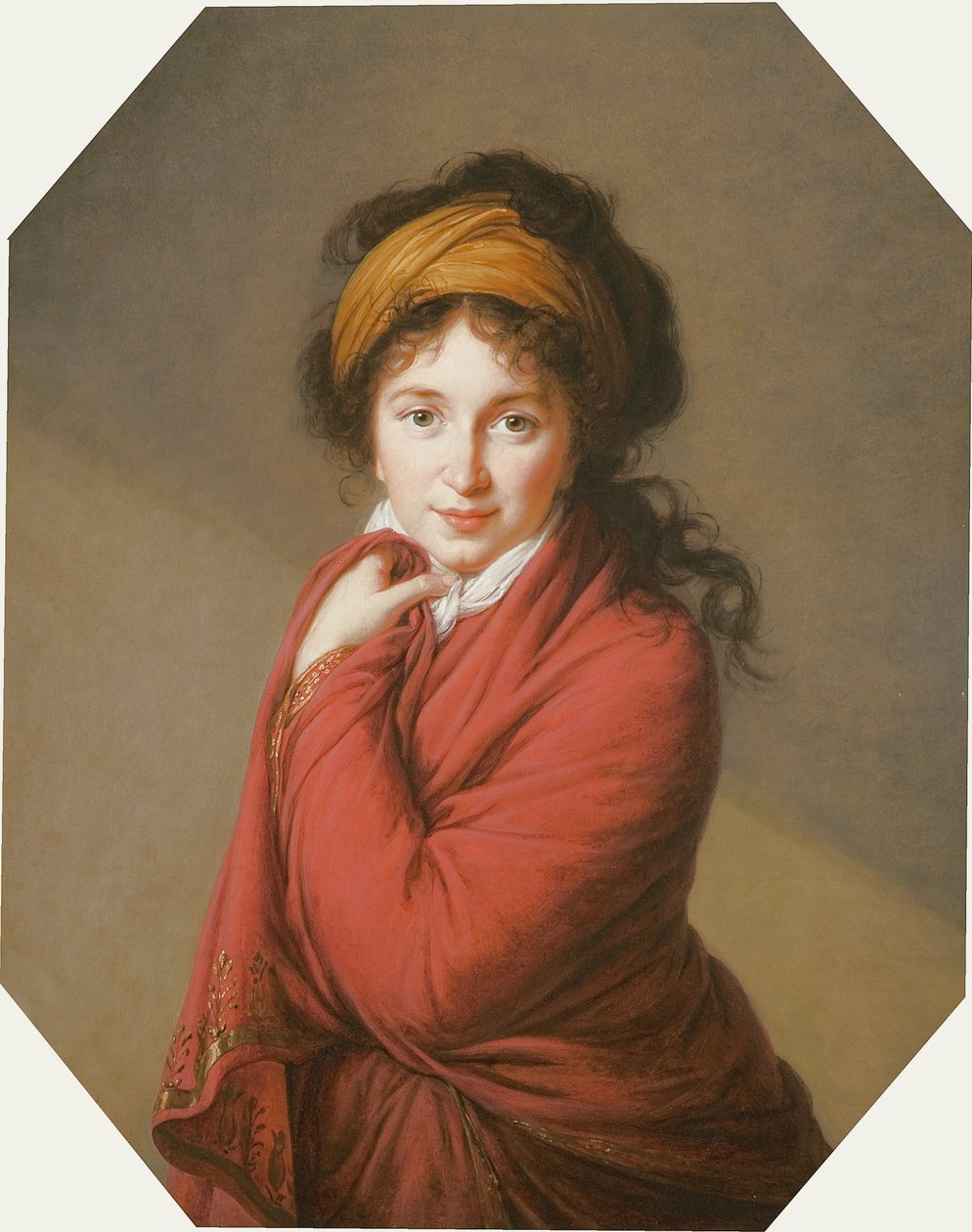 صورة للكونتيسة نيكولاي نيكولايفيتش جولوفين ، 1797-1800 بواسطة إليزابيث لويز فيجي ليبرون