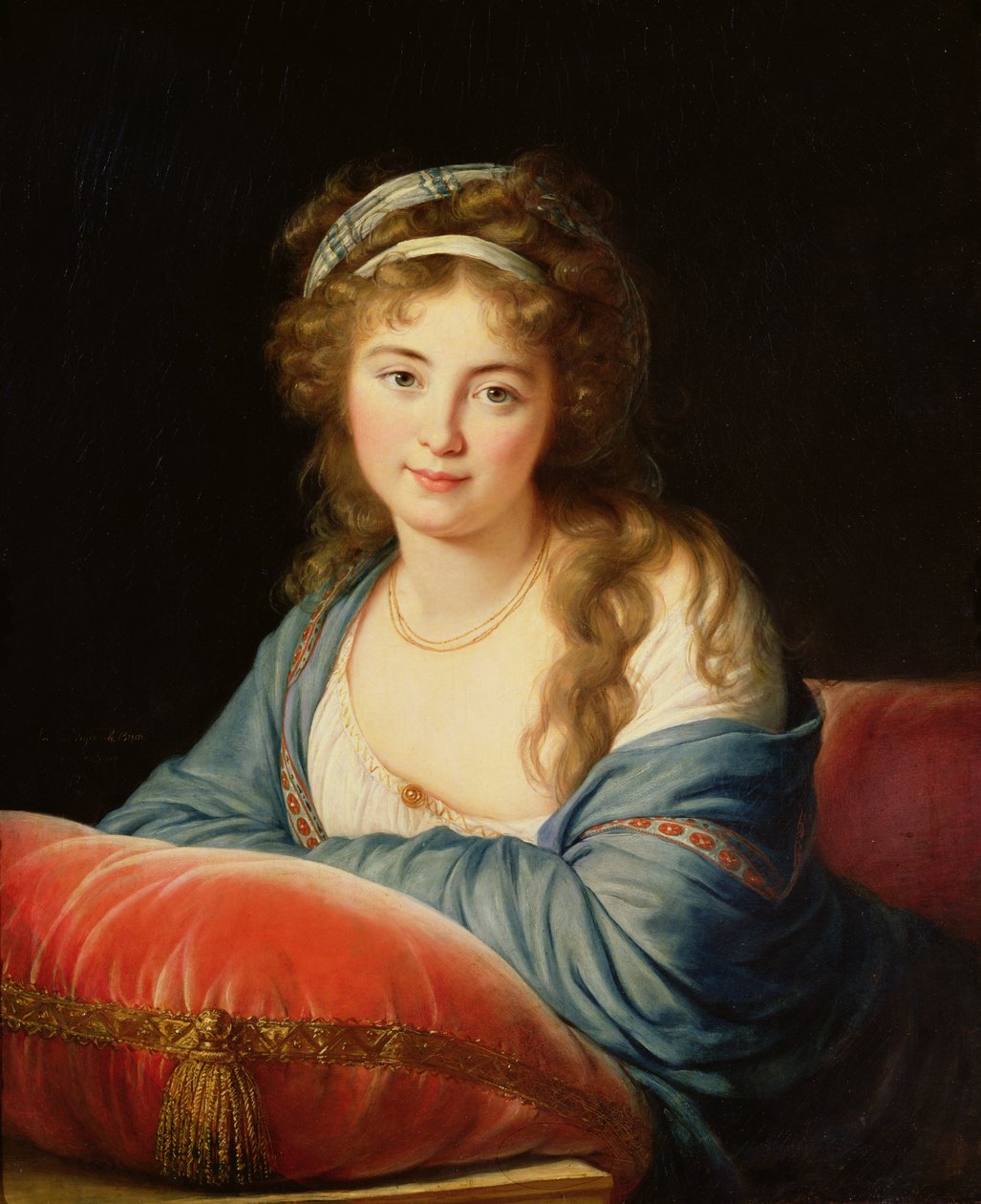 الكونتيسة كاثرين فاسيلييفنا سكافرونسكايا (1761-1869) 1796 بواسطة إليزابيث لويز فيجي ليبرون