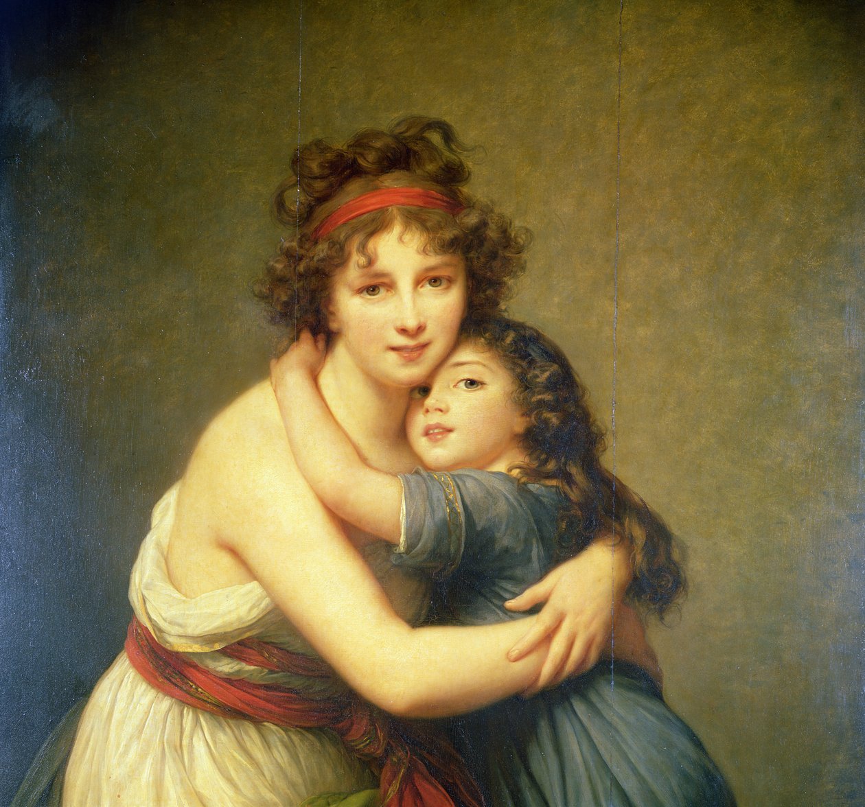 مدام فيجي ليبرون وابنتها جين لوسي لويز 1780-1819 1789 زيت على قماش التفاصيل 27697 بواسطة إليزابيث لويز فيجي ليبرون