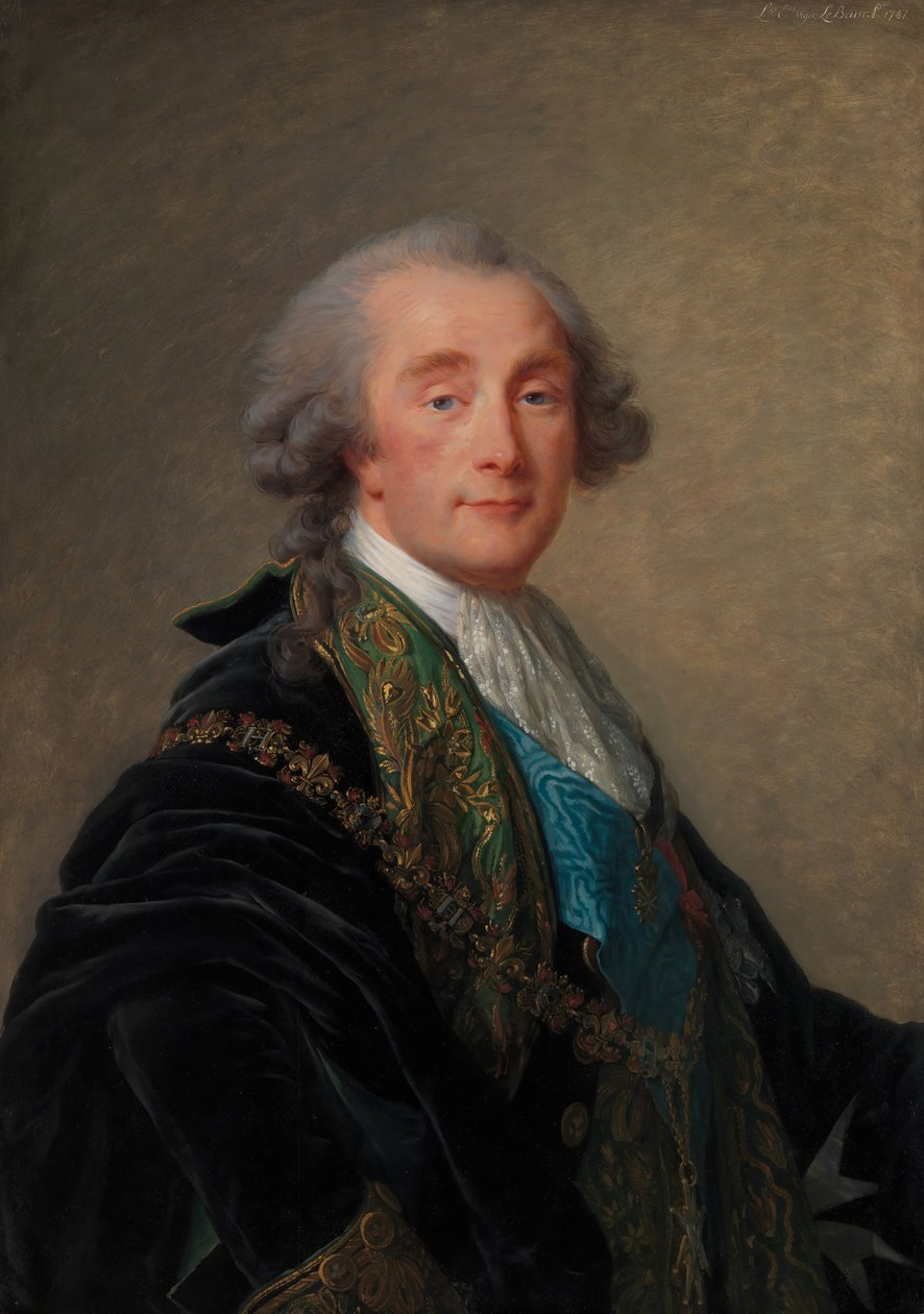 ألكسندر تشارلز إيمانويل دي كروسول فلورينساك 1743-1815 ، 1787. بواسطة إليزابيث لويز فيجي ليبرون