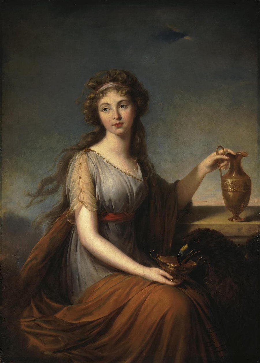 صورة لآنا بيت مثل هيبي ، 1792 بواسطة إليزابيث لويز فيجي ليبرون