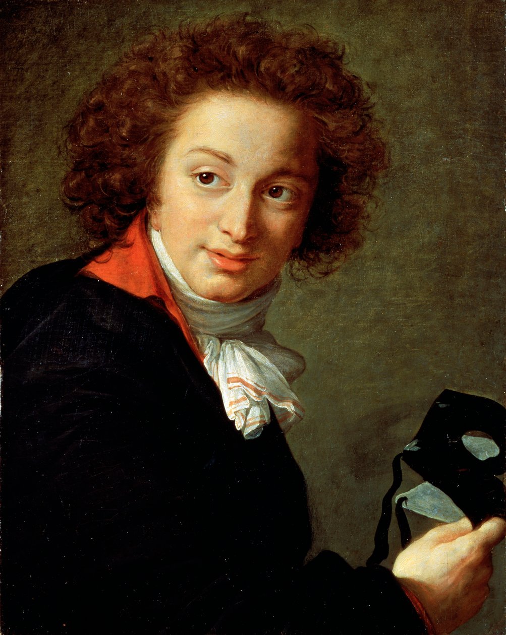 صورة للكونت غريغوري تشيرنيشوف بقناع ، 1793. بواسطة إليزابيث لويز فيجي ليبرون