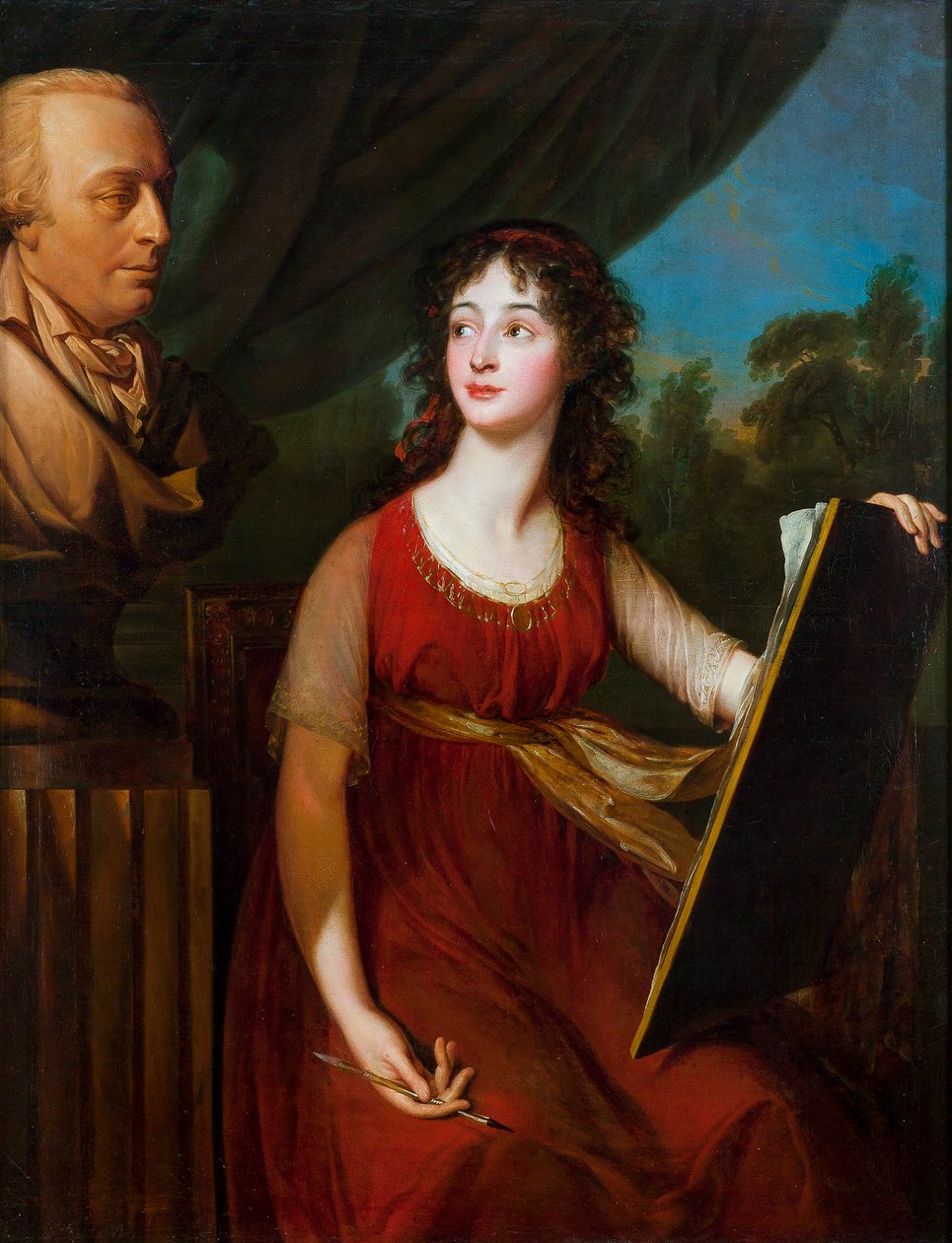 صورة الكونتيسة ماريا فاسيلييفنا كوتشوبي 1779-1844. بواسطة إليزابيث لويز فيجي ليبرون