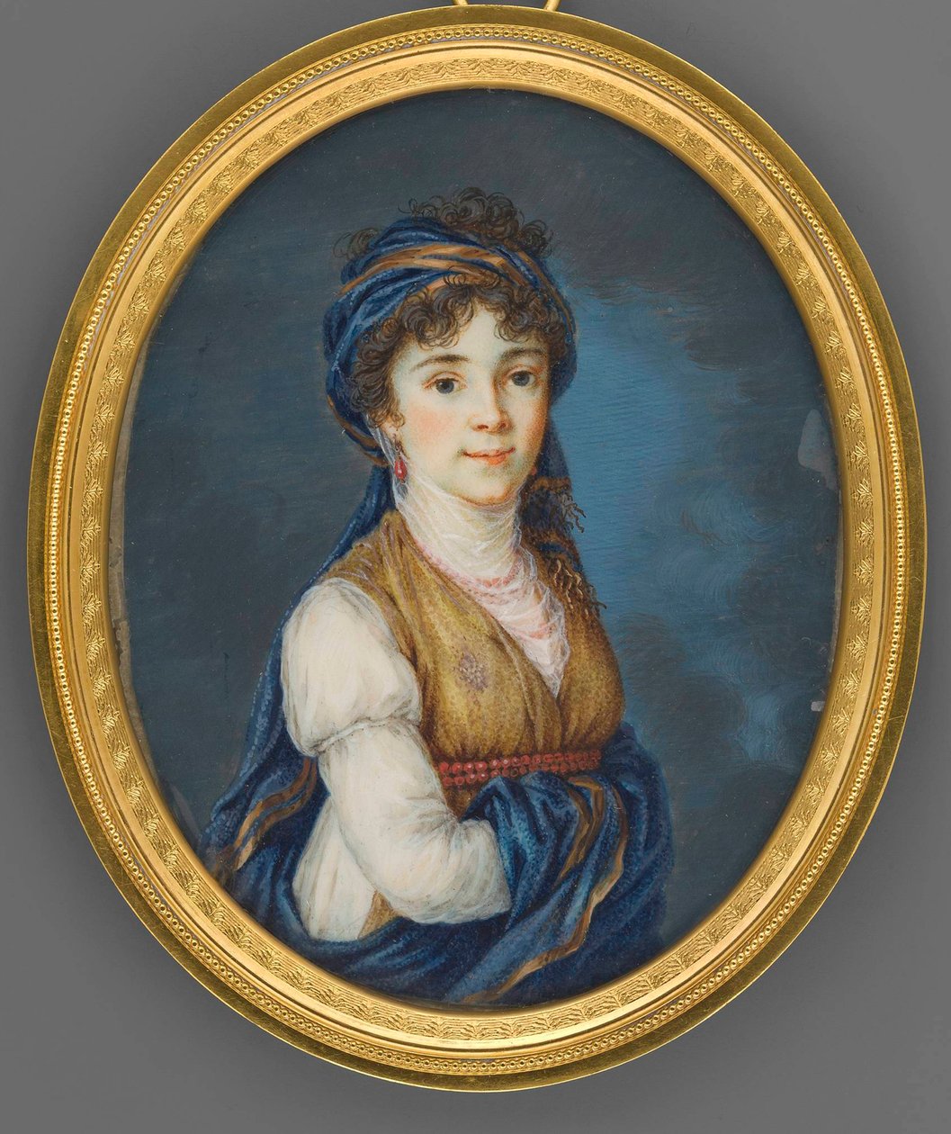 صورة للأميرة آنا غريغورييفنا بيلوسيلسكايا - بيلوزرسكايا 1773-1846. بواسطة إليزابيث لويز فيجي ليبرون
