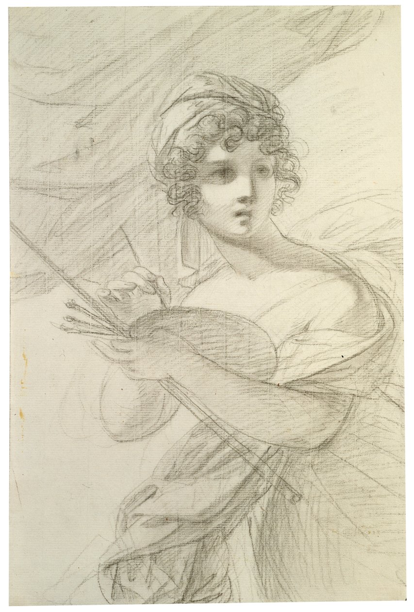 صورة ذاتية ، c1800 بواسطة إليزابيث لويز فيجي ليبرون