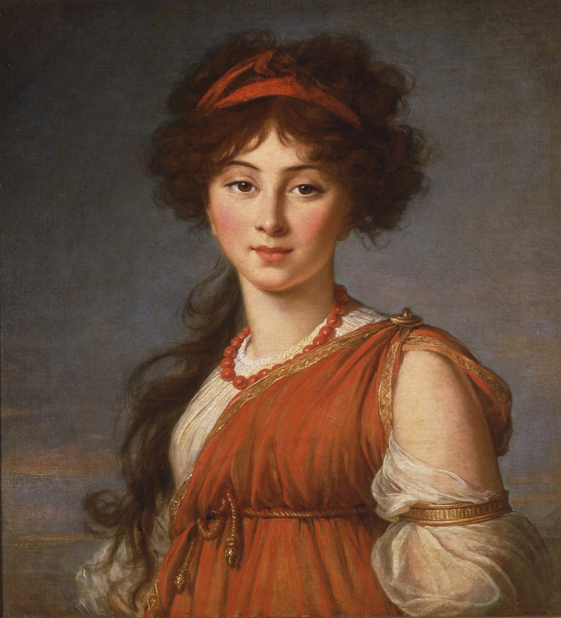 Varvara Ivanovna Naryshkina ، née Ladomirsky 1785-1840 ، 1800 بواسطة إليزابيث لويز فيجي ليبرون