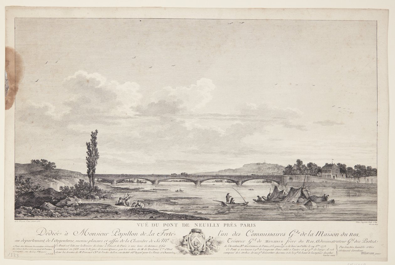 عرض على Pont de Neuilly (منظر Pont de Neuilly بالقرب من باريس) بواسطة إليز سورين