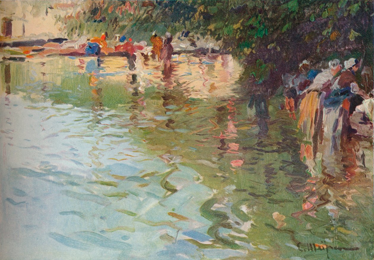 في بونتيفيدرا ، c1904 بواسطة Eliseo Meifren y Roig
