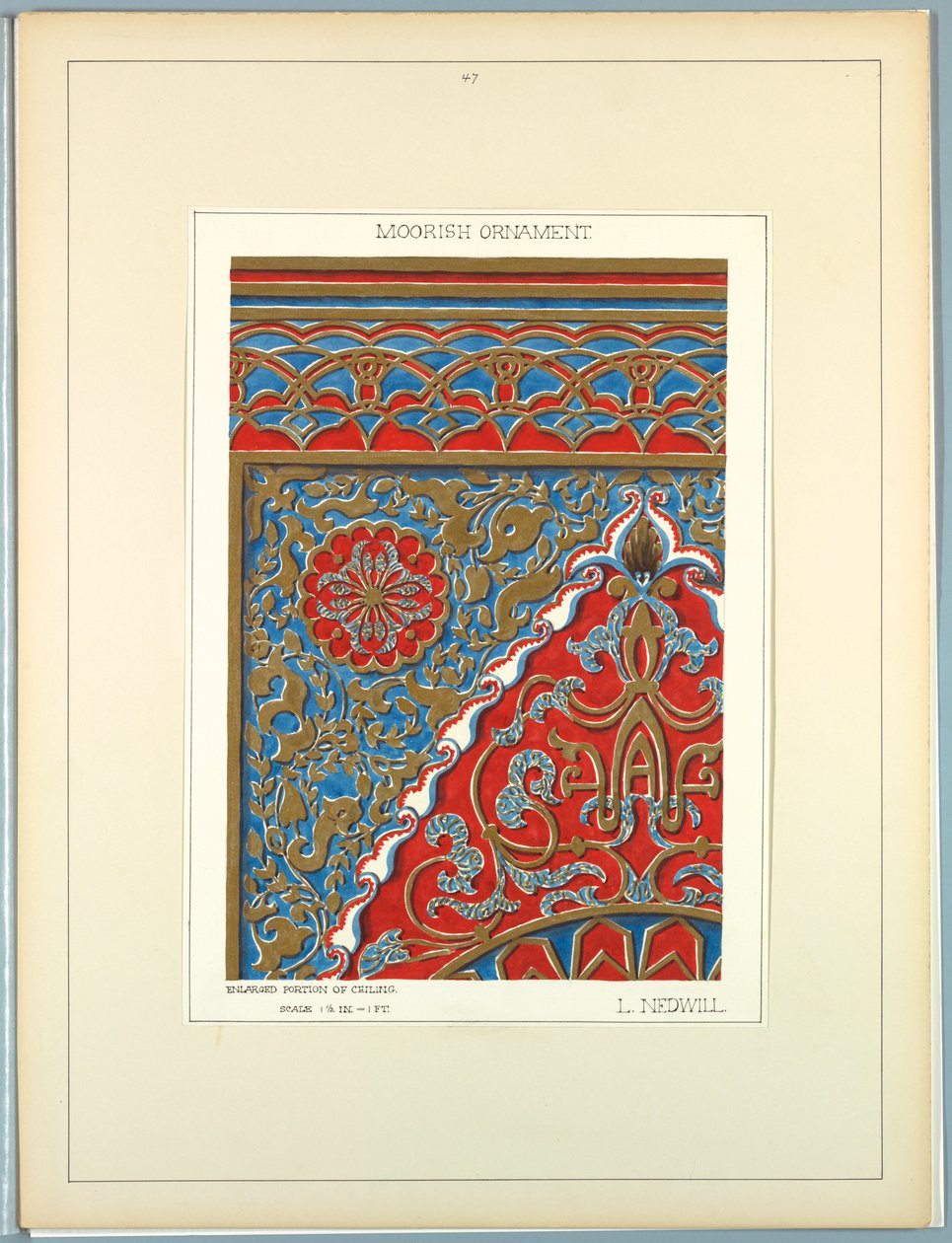 زخرفة تاريخية ، كاليفورنيا. 1900 بواسطة إليزابيث أ