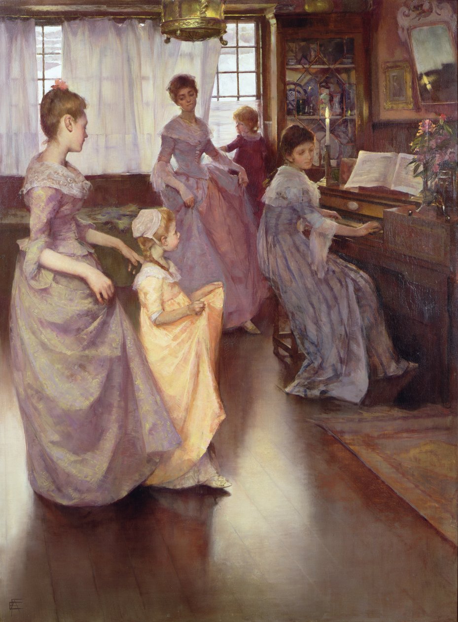 Minuet ، 1892 بواسطة إليزابيث أديلا ستانهوب فوربس
