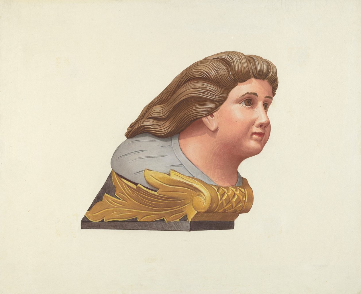 Figurehead من Schooner "Packet" بواسطة إليزابيث موتال