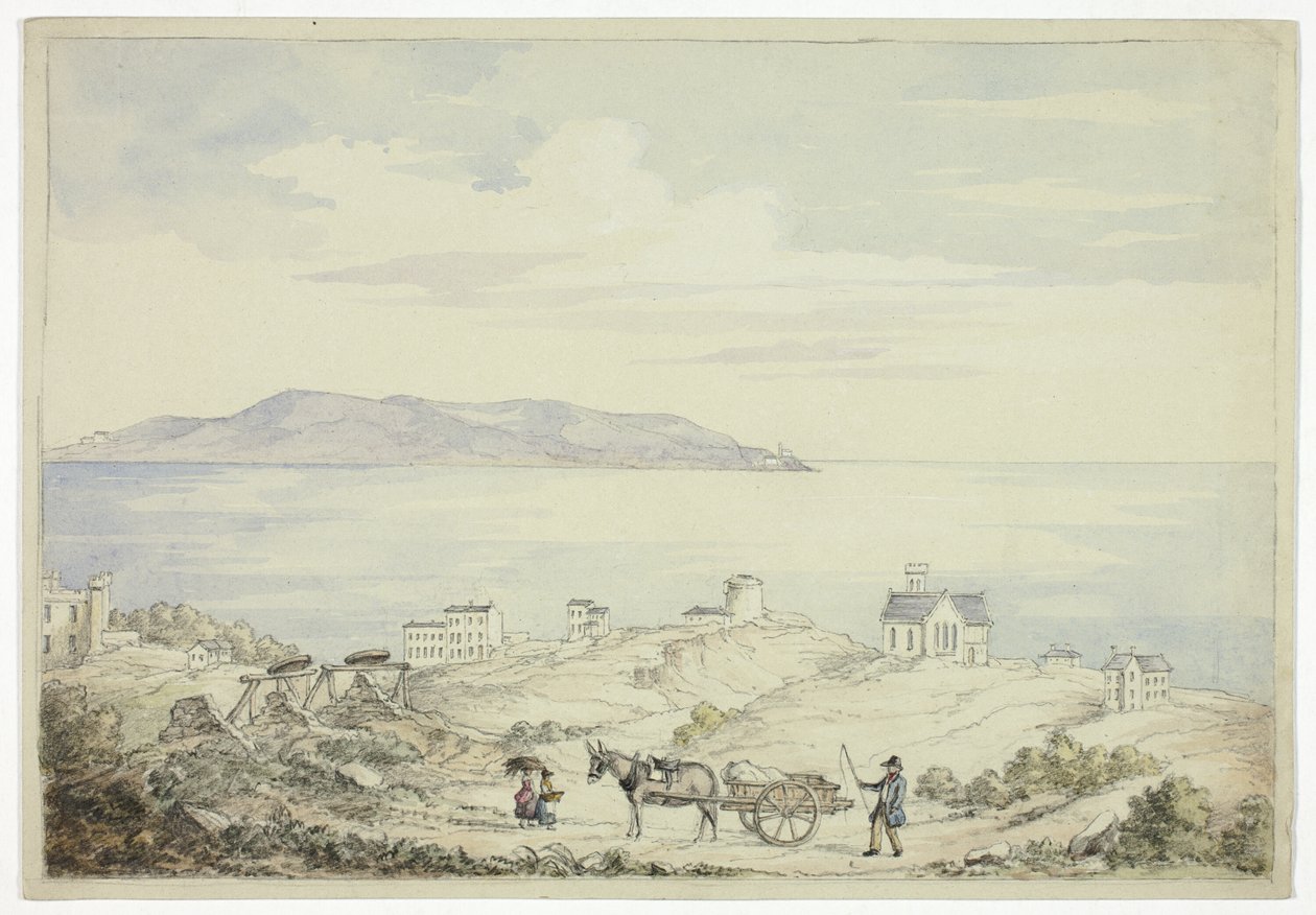منظر Dalkey من الطريق بواسطة إليزابيث موراي