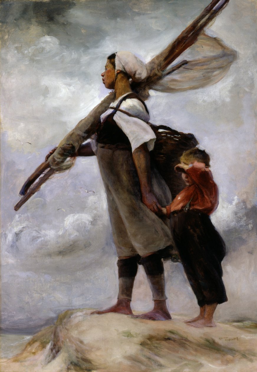 فتاة فيشر من بيكاردي 1889. بواسطة اليزابيث نورس