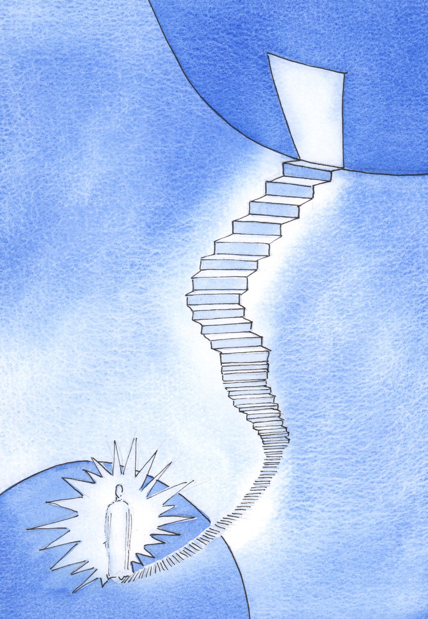 A Stairway to Heaven: كان المسيح هو الذي رحب بي في بداية `` التسلق &39;&39; الطويل إلى الجنة ، وشجعني على العيش بالإيمان ، 2002 (w - c على الورق) بواسطة إليزابيث وانج