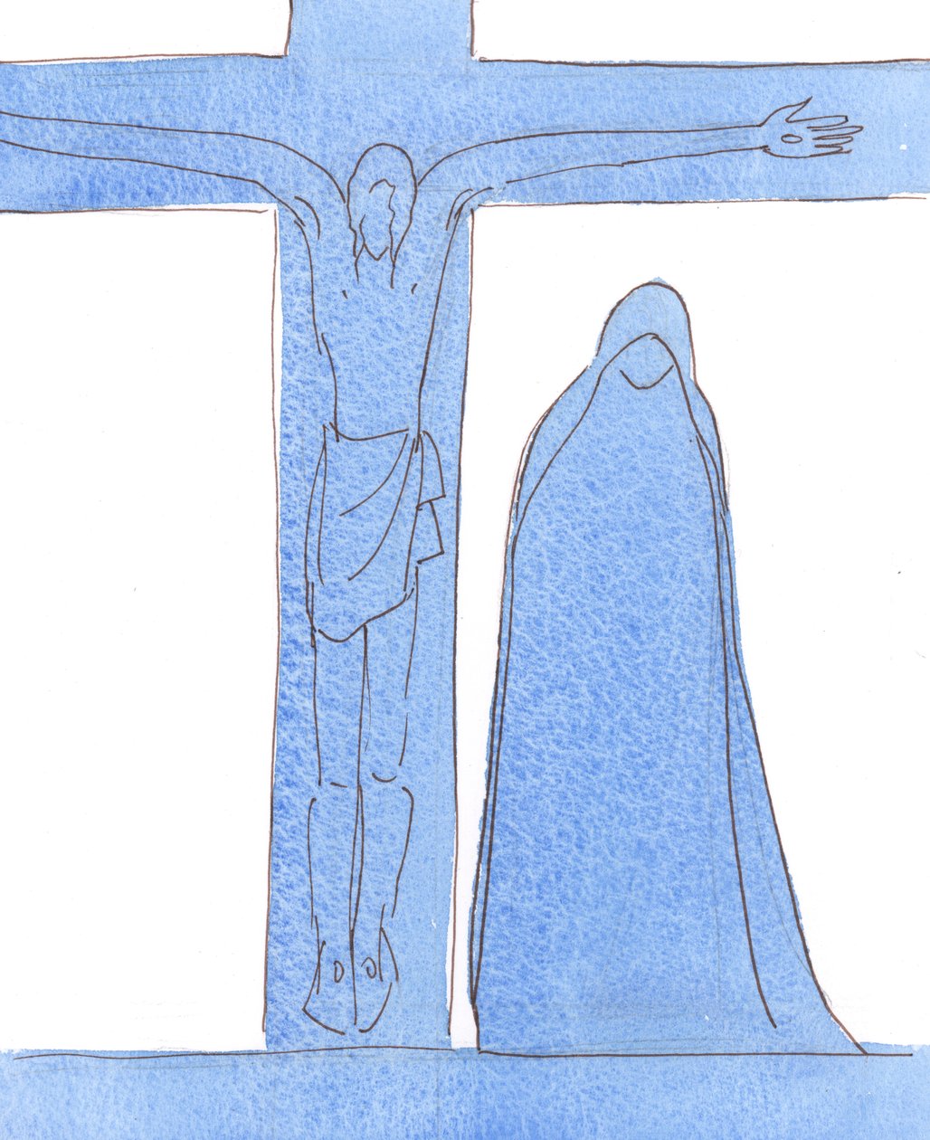 سيدة الأحزان: لقد أظهرت السيدة المباركة تقديسًا لله ، في الحب والطاعة والخضوع ، ليس فقط عندما اقترب منها ملاك في سن المراهقة ، ولكن طوال حياتها ، وتحت الصليب ، 2 بواسطة إليزابيث وانج