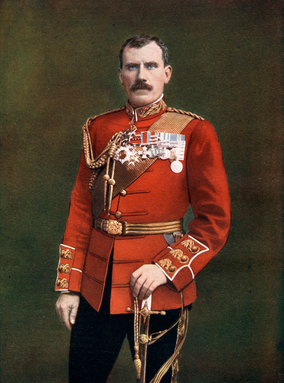 اللواء هيكتور أرشيبالد ماكدونالد ، جندي بريطاني ، 1902. بواسطة إليوت وفري