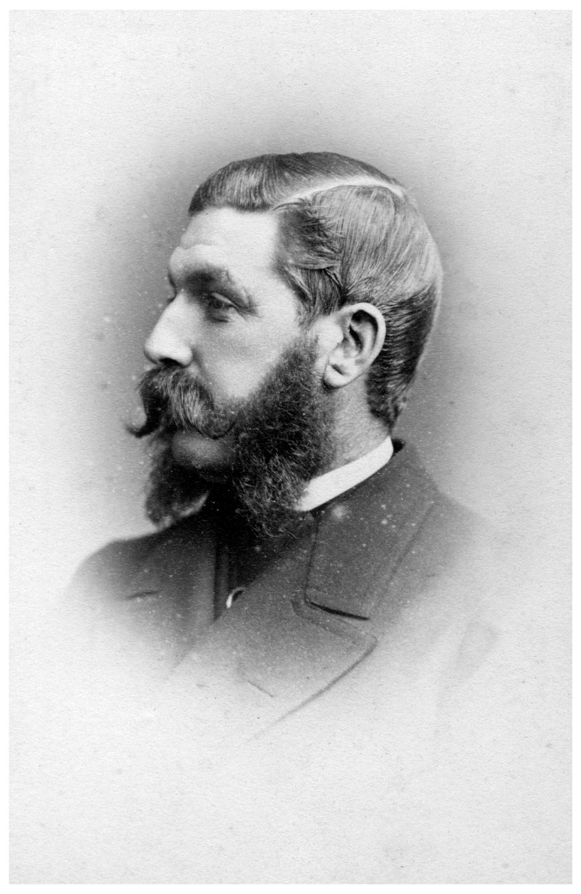 صورة لرجل ، c1880-1909. بواسطة إليوت وفري