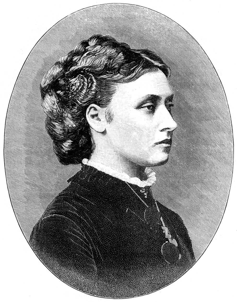 الأميرة لويز ، دوقة أرجيل ، الابنة الرابعة للملكة فيكتوريا ، 1900. بواسطة إليوت وفري