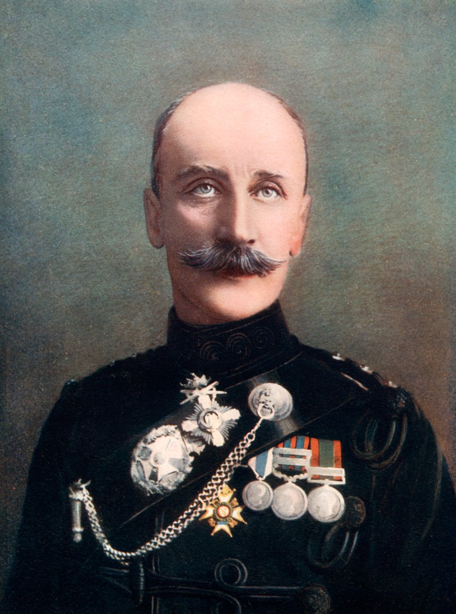 اللواء فرانسيس هوارد ، قائد اللواء الثامن ، قوة جنوب أفريقيا الميدانية ، 1902. بواسطة إليس