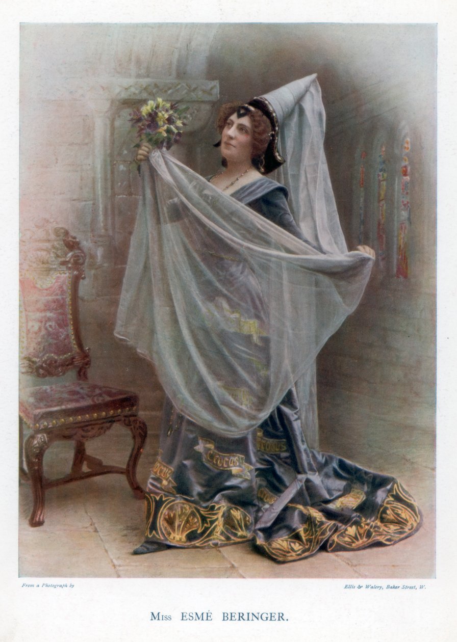 Esme Beringer ، الممثلة البريطانية ، 1901. بواسطة إليس وواليري