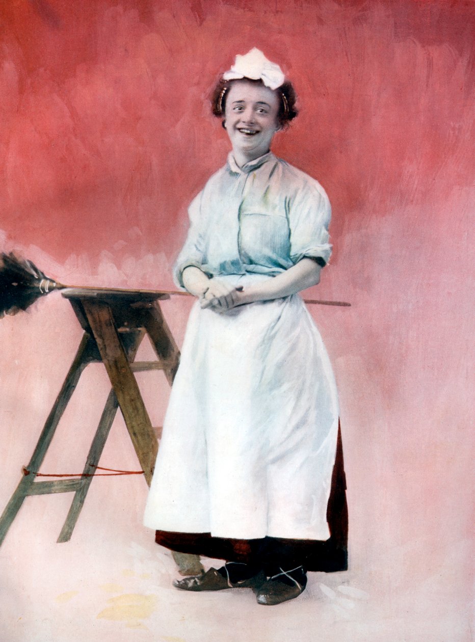 لوي فريير في The Lady Slavey ، c1902. بواسطة إليس وواليري