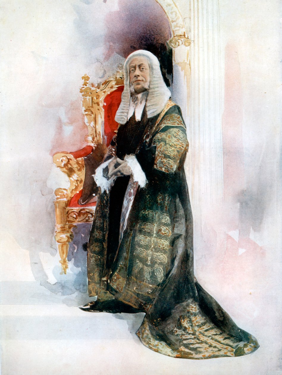 والتر باسمور في Iolanthe ، c1902 بواسطة إليس وواليري