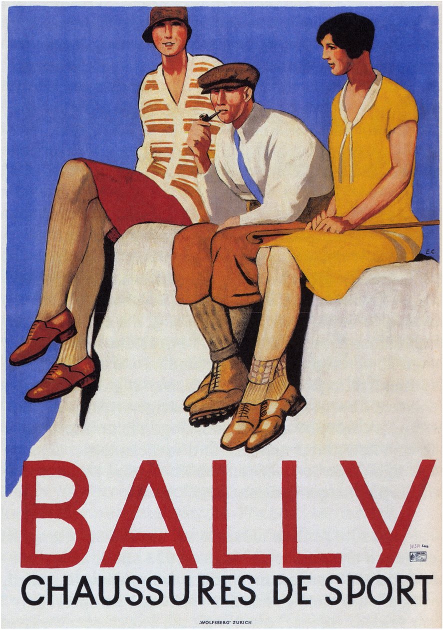 أحذية بالي الرياضية ، 1928 بواسطة اميل كارديناوكس